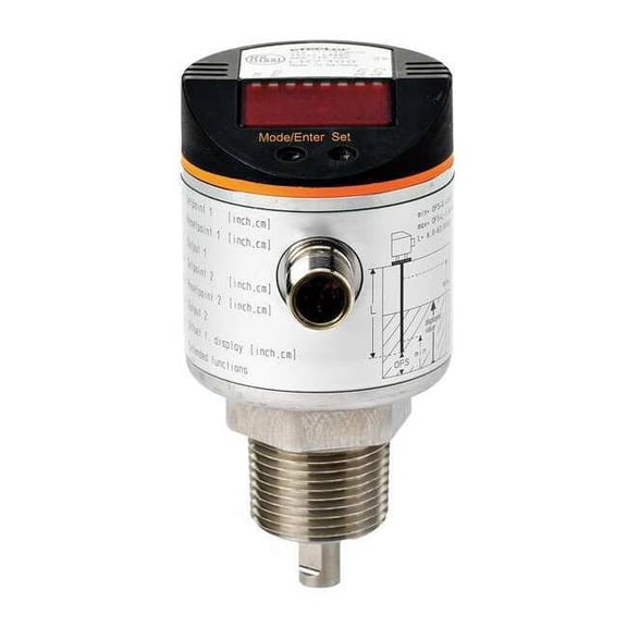 Ifm Electronic Level Sensor3/4 In NPT LR3300