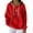 Red, variant on Women's Fashion Casual Christmas Print Pullover Long-Sleeve Sweatshirt with JESUS Design for Holiday Season and Comfortable Wear,Red,L