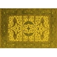 thumbnail image 1 of Ahgly Company Indoor Rectangle Oriental Yellow Industrial Area Rugs, 5' x 8', 1 of 4