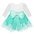 thumbnail image 2 of DPOIS Baby Girls Lace Embroidered Flower Dress, 2 of 2