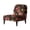 Rose, variant on HELLHERO Stain Protection Armless Slipper Chair Washable Cover Dustproof Elastic Bottom Armless Accent Chair Cover for Living Room, Tropical Plants