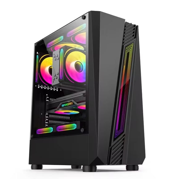 ATX mid-tower gaming computer case.