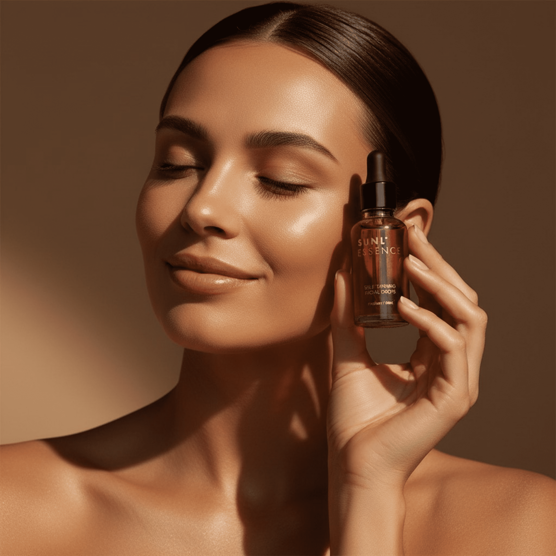 Onyx Sunl'Essence Facial Self-Tanning Drops - Medium/Dark Tone 1.01 fl oz