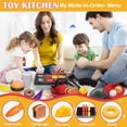 thumbnail image 4 of LINXUXIE 71Pcs Kids Kitchen Toy Accessories,Toddler Pretend Cooking Playset with Play Pots,Learning Gift for Girls,Boys, 4 of 8
