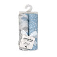 thumbnail image 2 of Blue Sweet Dream Swaddle Blanket - Set of Two, 2 of 2