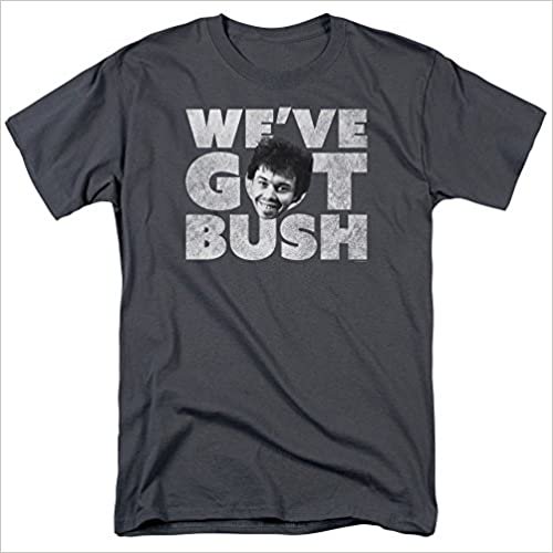 Revenge Of The Nerds We'Ve Got Bush Mens Short Sleeve Shirt Charcoal Xl Apparel