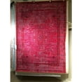 thumbnail image 2 of Safavieh Valencia 2'3" X 8' Power Loomed Polyester Rug in Red, 2 of 5