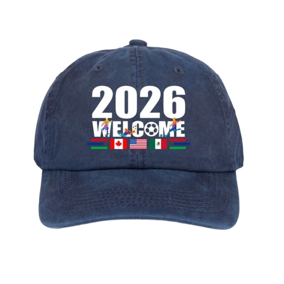Cup26 Hats 2026 Host Country Soccer Football Supporters Cap Soccer Football Supporters Hat Adjustable Cap for Men Women