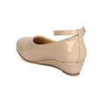 thumbnail image 3 of New Girl Little Angel Sophie-872D Patent PU Danging Charm Ankle Strap Wedge, 3 of 5