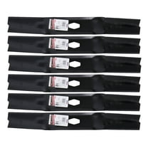 6 Rotary® 17225 Hi Lift Mower Blades for MTD® 742P05086 74205086 54in. Deck