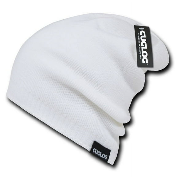 Aconcagua Reversible Beanies, White