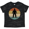 thumbnail image 3 of Inktastic Skateboarding Retro Sunset Skateboarder Boys Toddler T-Shirt, 3 of 5