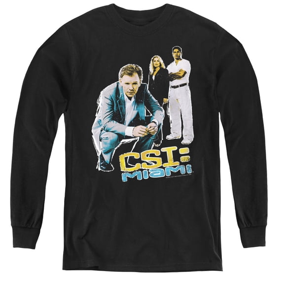 Csi Miami - Perspective - Youth Long Sleeve Shirt - Large
