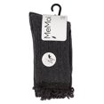 thumbnail image 5 of MeMoi 2 Pair Women's Combed Cotton-Rich Crew Socks - Womens - Female, 9-11, Blackberry Wine, 5 of 6
