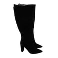 thumbnail image 5 of Nine West Womens Danee Suede Wide Calf Knee-High Boots, 5 of 6