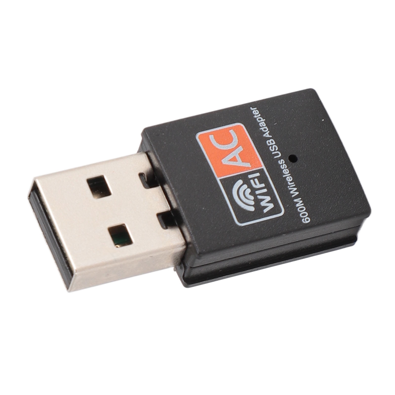M Buder AC600 USB WiFi Adapter for PC, Nano Dual Band 2.4G/5G Wireless Network Transceiver, 600Mbps Wi-Fi Dongle Support Windows 11/10/8/7/XP & Mac OS