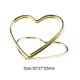 thumbnail image 1 of 10 soportes para tarjetas de amor número de mesa de metal clip para fotos decoración de escritorio (dorado) Sywqhk Libre de BPA, 1 of 9