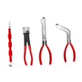 thumbnail image 1 of Fengbin 4Pcs Electrical Disconnect Clamp Auto Electric Clip Plug Removal Clamp Tool, 1 of 10