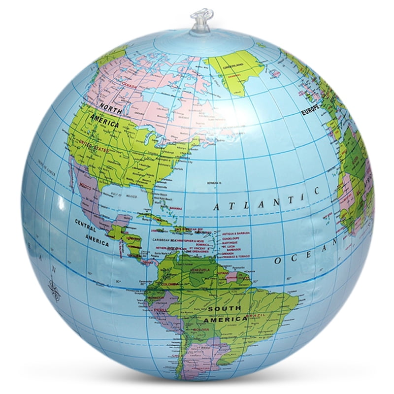 giant inflatable earth ball