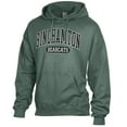 thumbnail image 2 of Men's Comfort Wash  Green Binghamton Bearcats Lightweight Fleece Pullover Hoodie, 2 of 3
