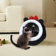 thumbnail image 4 of Cama de tienda para gatos | Diseño de cueva semicerrada | Juguete de pelota de peluche | Cama para mascotas con cubierta blanda para gatos de interior, perros pequeños, conejos | Alfombrilla lavable, 4 of 5
