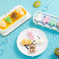 thumbnail image 3 of 2Pc Popsicle Molds Set - Silicone Reusable Cartoon Ice Cream Mold with Lid &Sticks - Easy Release - Soft Food Grade Material, 3 of 4