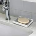 thumbnail image 3 of nu steel Misty Silver collection Soap Dish, Perfect For Home & Bathroom Accessories, 3 of 4