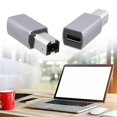 thumbnail image 2 of USB C Female to Printer Male Adapter USB Type C to USB B Convert Connector Support Data Sync for Printer Electric Piano, 2 of 4