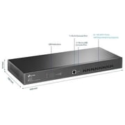 TP-Link Omada 8-Port 10GE SFP+ L2+ Managed Switch SX3008F