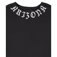 thumbnail image 2 of Daxton Unisex Crewneck Sweatshirt Retro USA Cities State Adult Comfort Fit, Arizona Black White, S, 2 of 4