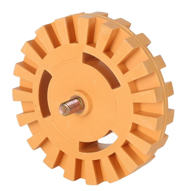 Rueda de Borrador de 4 Pulgadas, Ruedas de Removedor de Calcomanías de Alta Eficiencia de 20 mm de Alta Eficiencia para calcomanías de Automóril