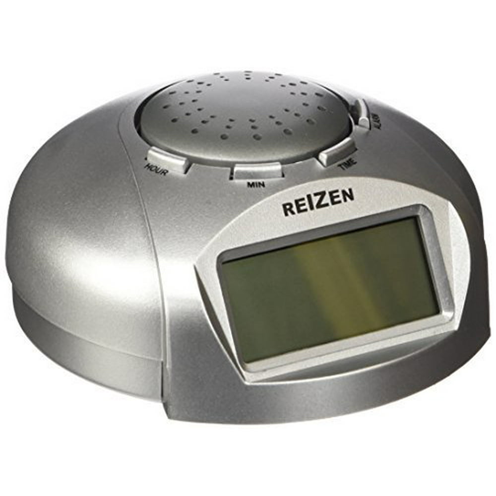 Reizen Big LCD Display Talking Alarm Clock