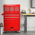 thumbnail image 6 of BCBYou, 62lbs, 24.4-Inch 8-Drawer Rolling Tool Chest, Red, 6 of 8