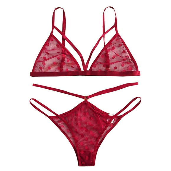 Ketyyh-chn99 Bra and Panty Set Wirefree Bralette Bras Seamless Underwear Comfortable Bras for Women Full-Figure Bra Style Seamless Bras Red,S