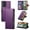 Purple, variant on Wallet Case for Motorola Moto G Stylus 5G 2024,Magnetic Closure PU Leather Folio Flip Phone Cover Shockproof Protective Phone Cover