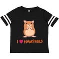 thumbnail image 3 of Inktastic I Love Hamsters Boys or Girls Toddler T-Shirt, 3 of 5
