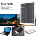 thumbnail image 3 of Cargador Del Panel Solar, Peso Ligero Del Panel Solar 3W 5V Para La Tableta Del Teléfono Móvil, 3 of 7