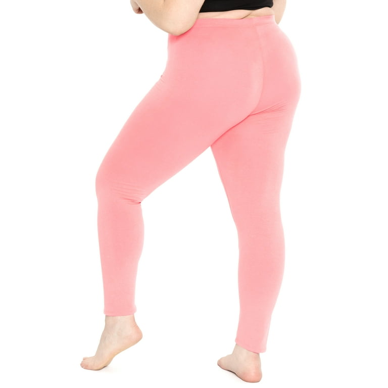 Stretch Is Comfort Women's Cotton/Spandex Plus Size Leggings Light