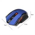 thumbnail image 4 of RatóN InaláMbrico Ratones ÓPticos de 2.4GHz con Receptor USB RatóN Gamer 1600DPI para Computadora Accesorios para Computadora PortáTil Rojo, 4 of 6
