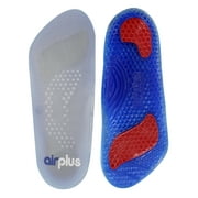 Airplus Gel Orthotic 3/4 Length Comfort and Stability Shoe Insoles for Men or Women