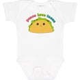 thumbnail image 3 of Inktastic Peace Love Tacos Boys or Girls Baby Bodysuit, 3 of 5