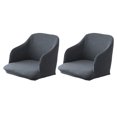 thumbnail image 4 of Wweixi 2x Revitalize Armchair High Elasticity Easy Care And Quick Installation Chair darkgray 5Set, 4 of 6