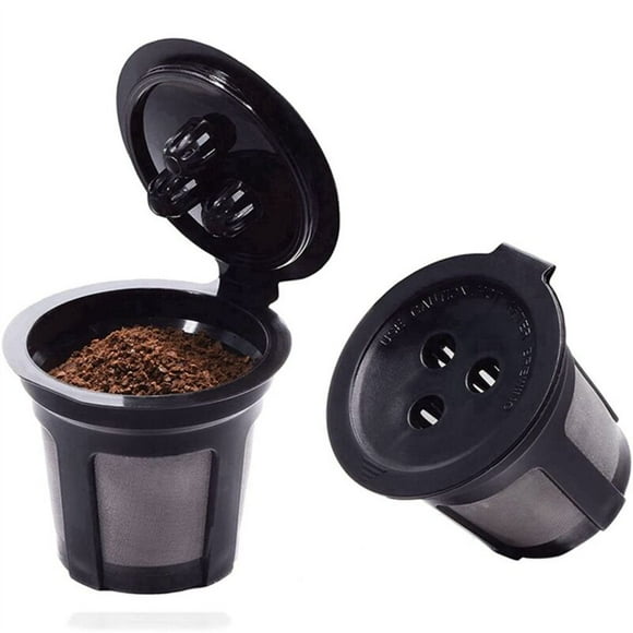 K Cups Reusable Coffee Filters for Ninja Dual Brew, Refillable Coffee Pods Compatible with Ninja CFP301
