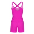 thumbnail image 5 of ICHUANYI ClearanceWomens Running Onesie Workout Rompers One-Piece Outfits Exercise Jumpsuits Gym Yoga(Hot Pink, XL) ICHUANYI WER20232080506386, 5 of 5