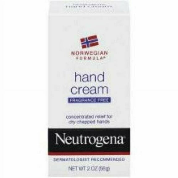 Neutrogena Norwegian Formula Hand Cream Fragrance Free, 2oz, 24-Pack