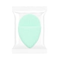 thumbnail image 1 of Nvzi Exfoliante facial, esponjas faciales para lavado facial, almohadillas exfoliantes desmaquillantes reutilizables, paquete de 2, verde, A25, 1 of 4