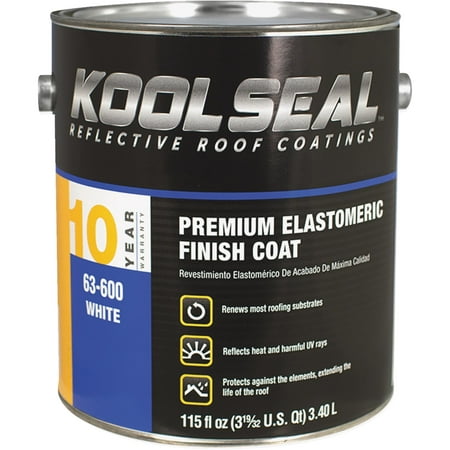 Premium White Elastomeric Roof Coating (Best Way To Seal Rv Roof)
