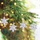thumbnail image 3 of 10 Uds colgante de árbol DIY artesanía copo de nieve guirnalda decoración para el hogar (C2 63MM) Likrtyny Libre de BPA, 3 of 6