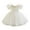 White, variant on Efsteb Toddler Kids Girl Dresses for Wedding Puff Sleeve Prom Ball Gown for Girls Formal Party (Blue,5-6 Years)