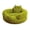 Green 60cm, variant on mdesiwst Plush Cat Calming Bed Cute Shape Dog Donut Bed with Raised Head And Neck Support Pads Cozy Pet Round Cuddler Bed for Cats Puppies